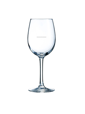 Marked Wine Glass